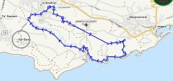 Route 6, Xewkija-Mgarr Ix-Xini, easy