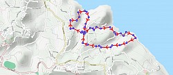 Route 19, San Blas garden, 7km, hard
