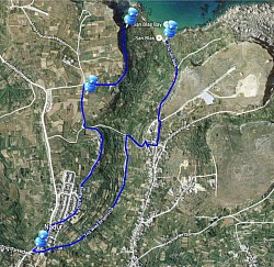 Route 25, San Blas Gardens, 7km, medium