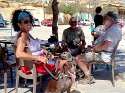 After no 92 was done: refreshments at Horizon's