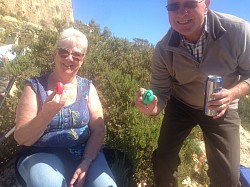 Ann loved her A and Richie his R, just the other way round as in real life