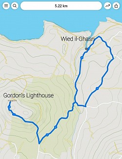 004 Wied il-Ghasri, 5,2km, medium